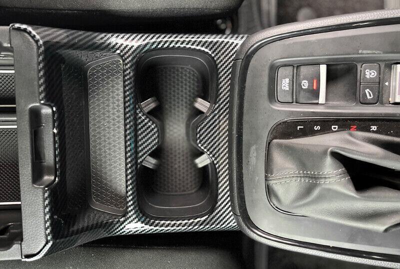 for Honda CR-V CRV 2023-2024 Carbon Fiber Center Console Water Cup Holder Frame