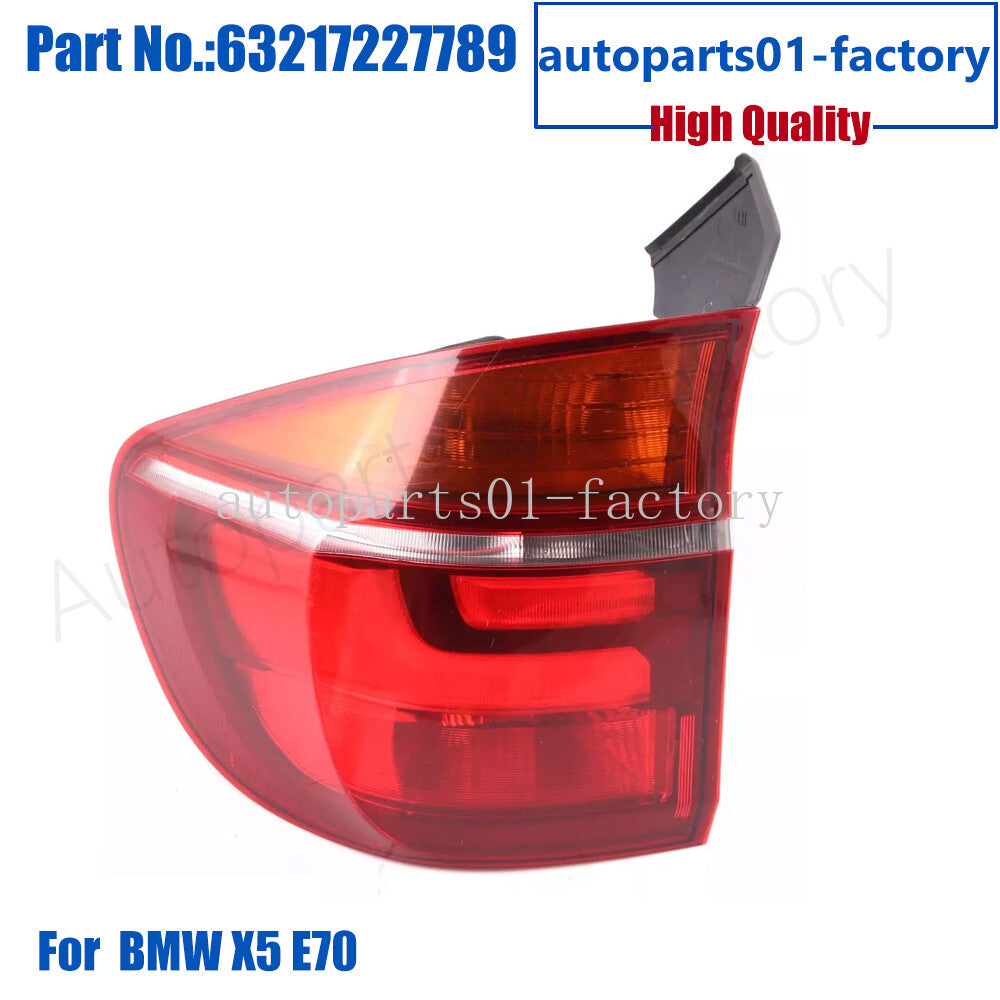 63217227789 One Piece Outer Tail Lights Rear Left Lamps for BMW X5 E70