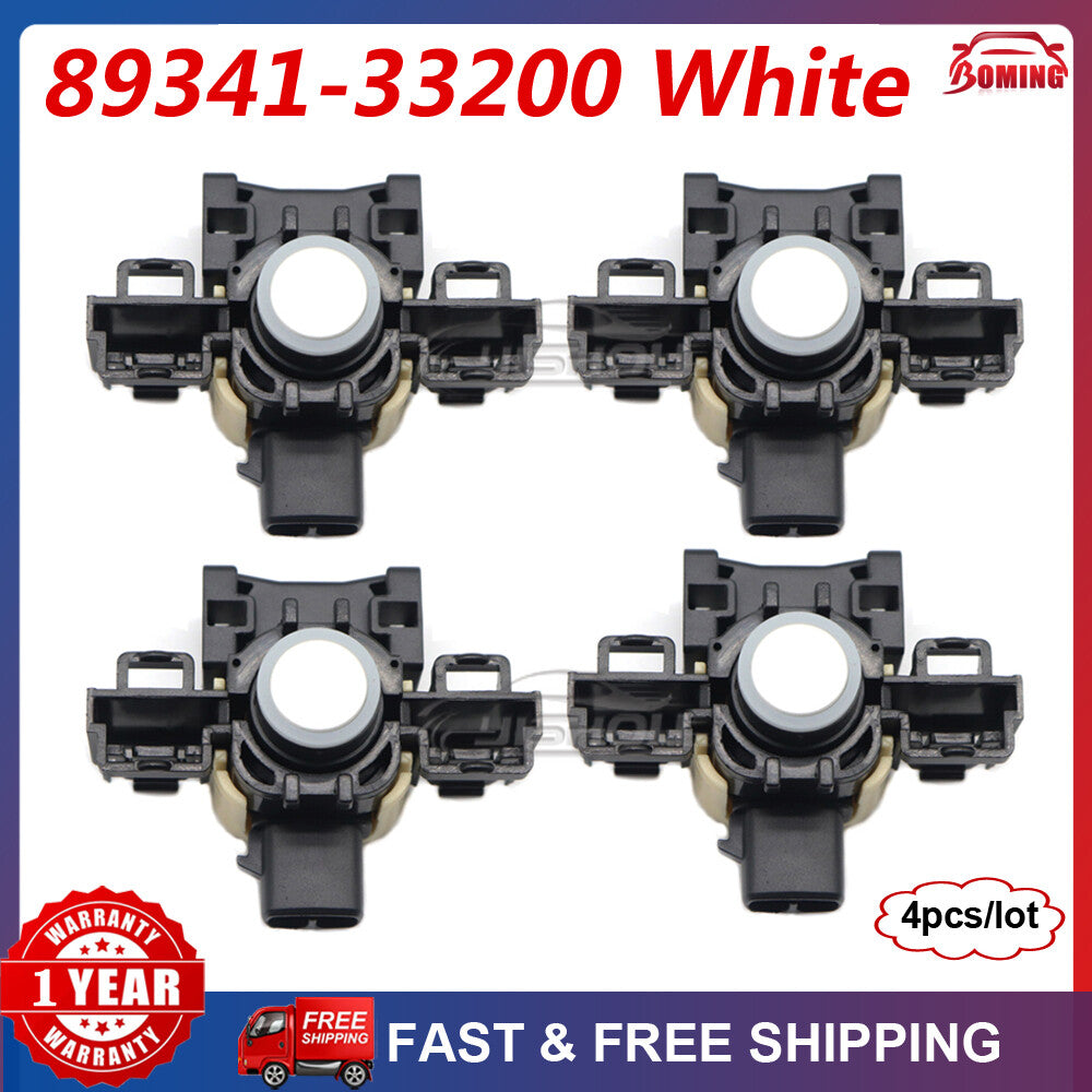 4PCS Bumper PDC Parking Assist Sensor 89341-33200 for Lexus ES350 CT200h ES300h