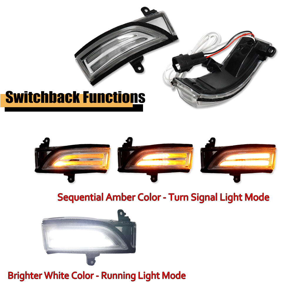 [SEQUential] Amber LED Side Mirror Lights for 2015 - 2021 Impreza/WRX/Crosstrek