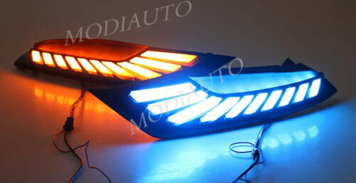 For 2019-21 for Mazda 3 Sedan DRL LED daytime running lights Turn signal light lamp