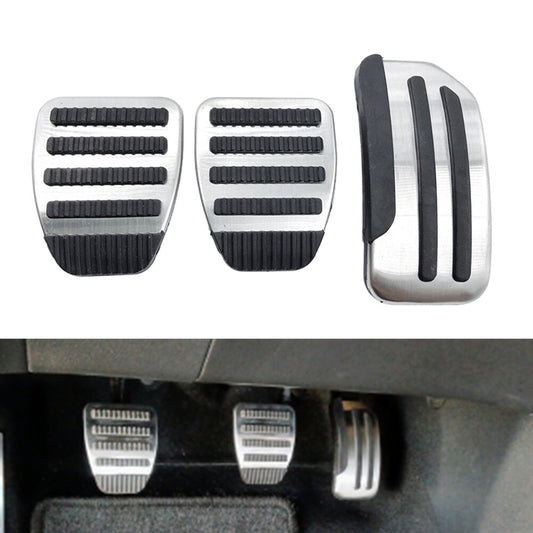 Stainless Steel Car Clutch Brake Gas Pedals Cover for Nissan Tiida Livina JUKE