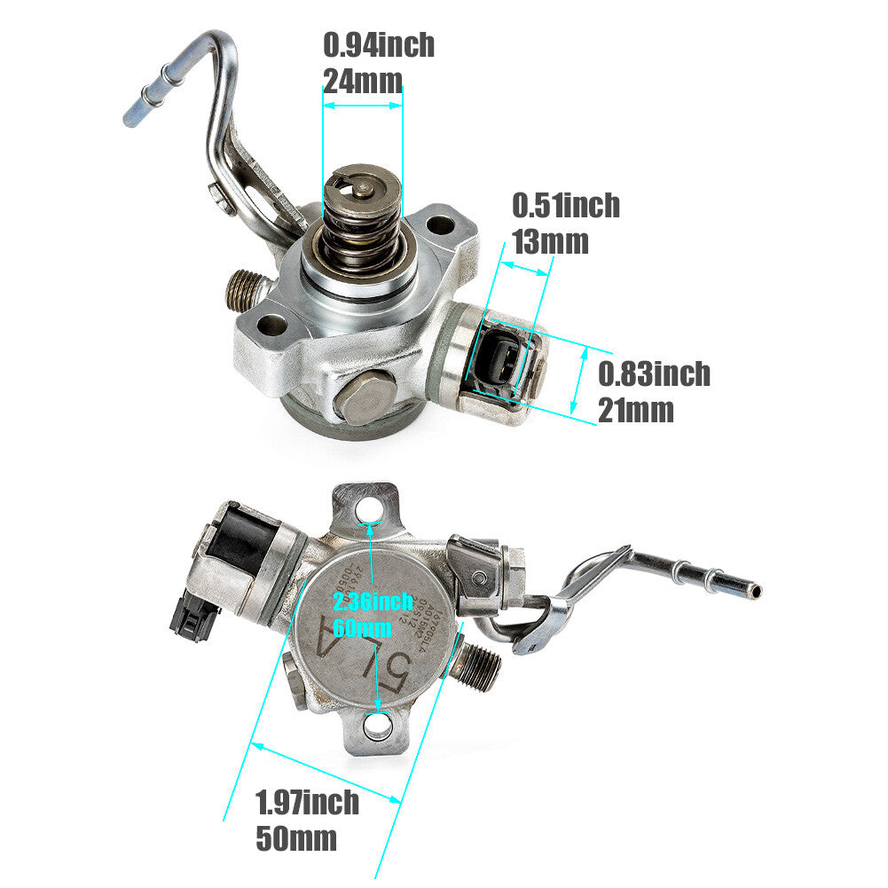 1PC High Pressure Fuel Pump for Honda Accord CR-V for Acura ILX New 16790-5LA-A01