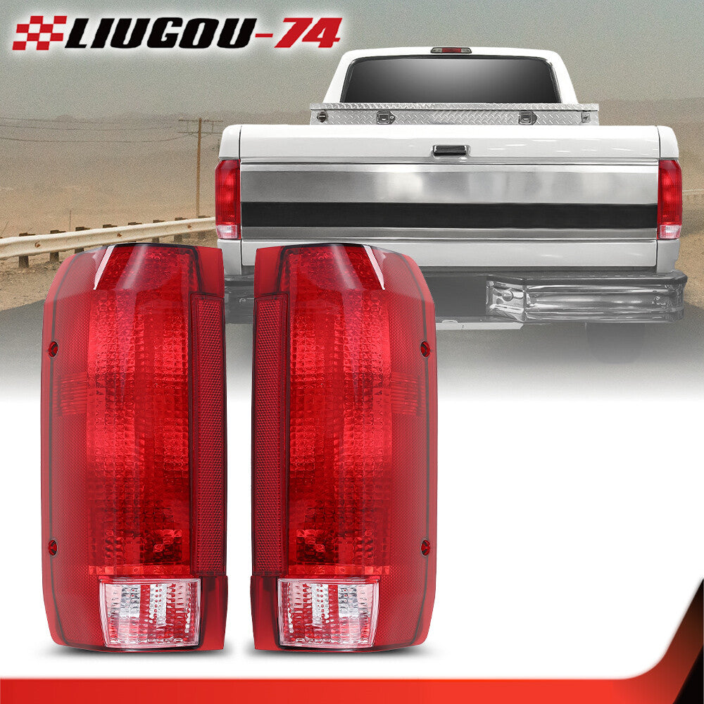 Taillight left and right light kit suitable for Ford F150, F250, F350, and for Mustang models ranging from 90-97 mph.