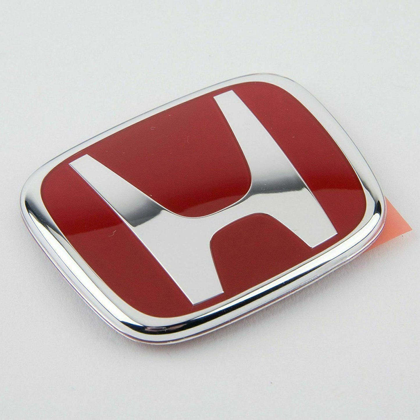 One set of red H badges and front and rear steering wheel badges suitable for 2006-2015 Civics.