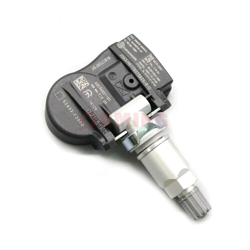 4Pcs New TPMS Sensor Tire Pressure Senors for Hyundai for Elantra Kona 52933-F2000