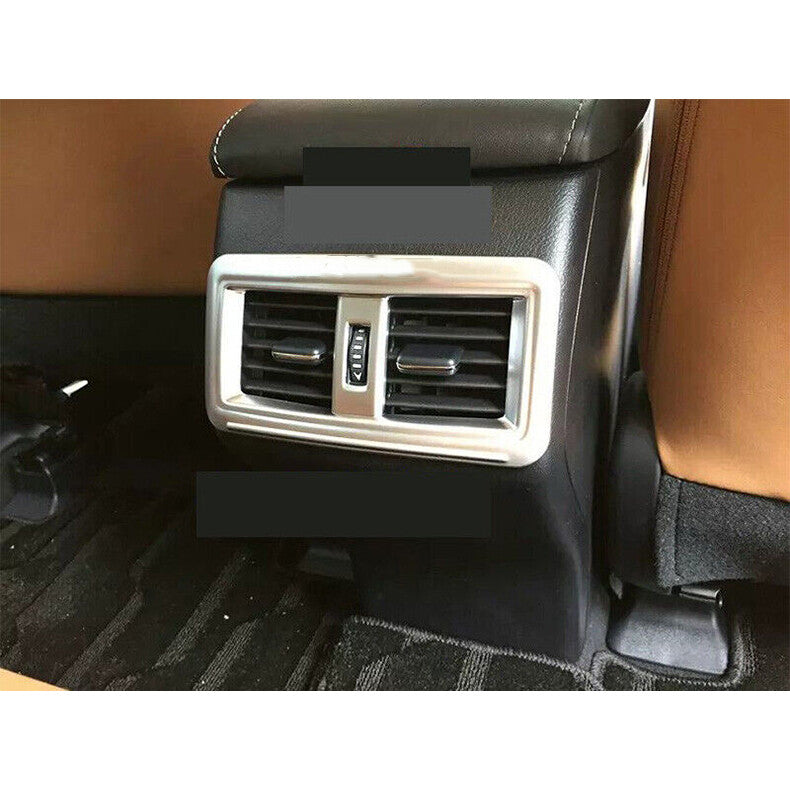 Silver Inner Rear Air Outlet Vent Cover Trim for Lexus NX200t 300 300h 2015-2021