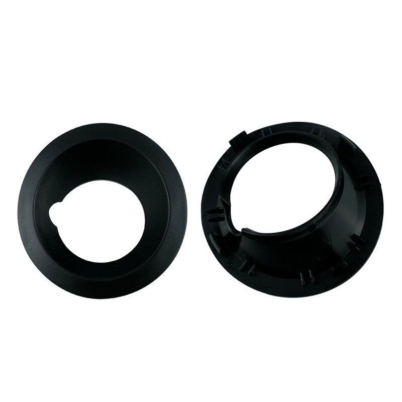 1 Pair Front Bumper Fog Light Cover Trim Bezel Fit for BMW X3 E83 2004 2005-2006