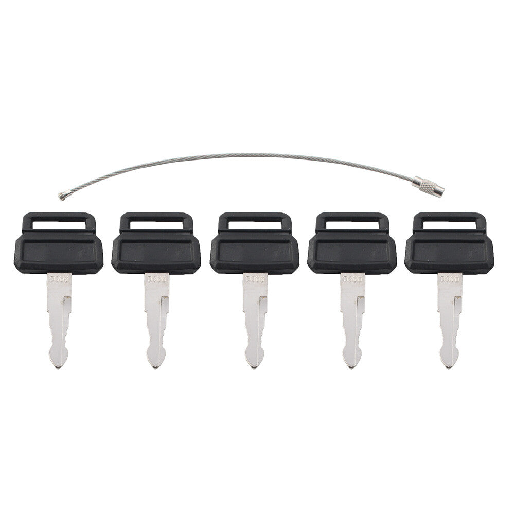Ignition Keys D300 2172-00218 Excavator Heavy Equipment 5PCS For DOOSAN