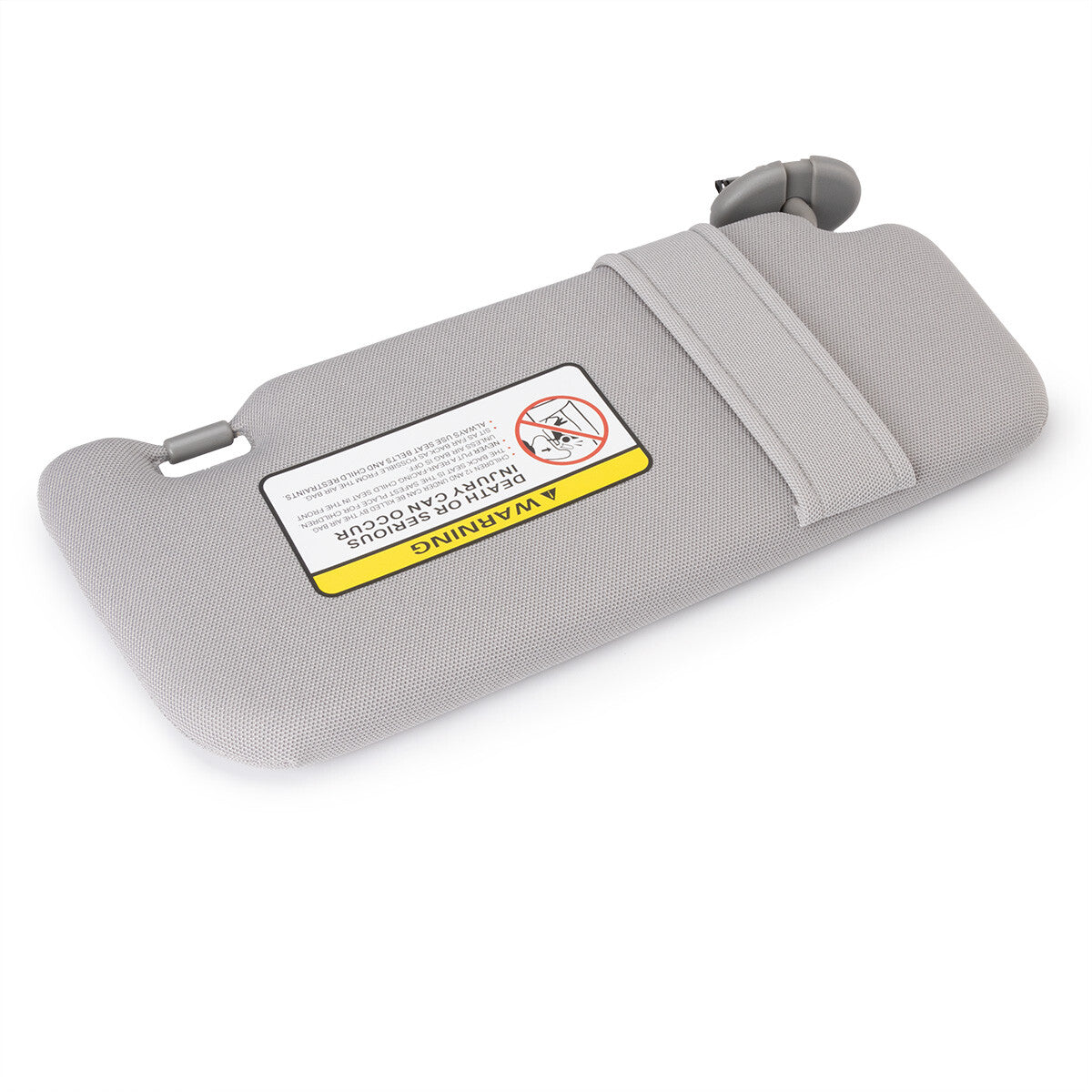Grey Left Driver Side Sun Visor for Toyota for Corolla 2009-2013 2012 74320-02711-E0