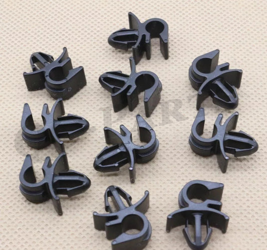 10-piece latch release cable clamp retainer for Chrysler for Jeep for Ram for Dodge 4814094