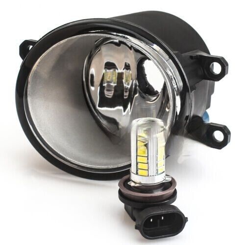 Pair Front Bumper LED Fog Lights Lamps With Bulbs for Toyota for Corolla 2008-2010