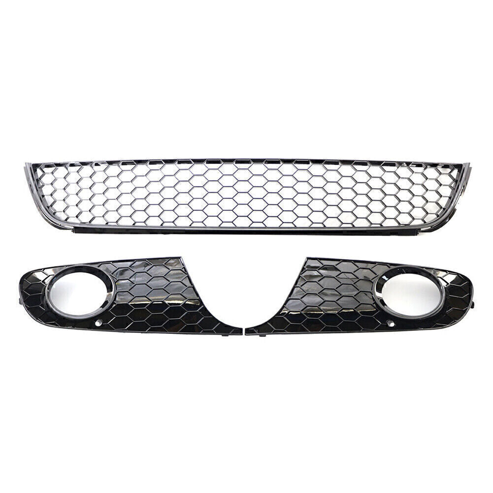 Front Lower Bumper Mesh Grille Fog Light Grill for VW for Golf / for Jetta MK6 2009-2013