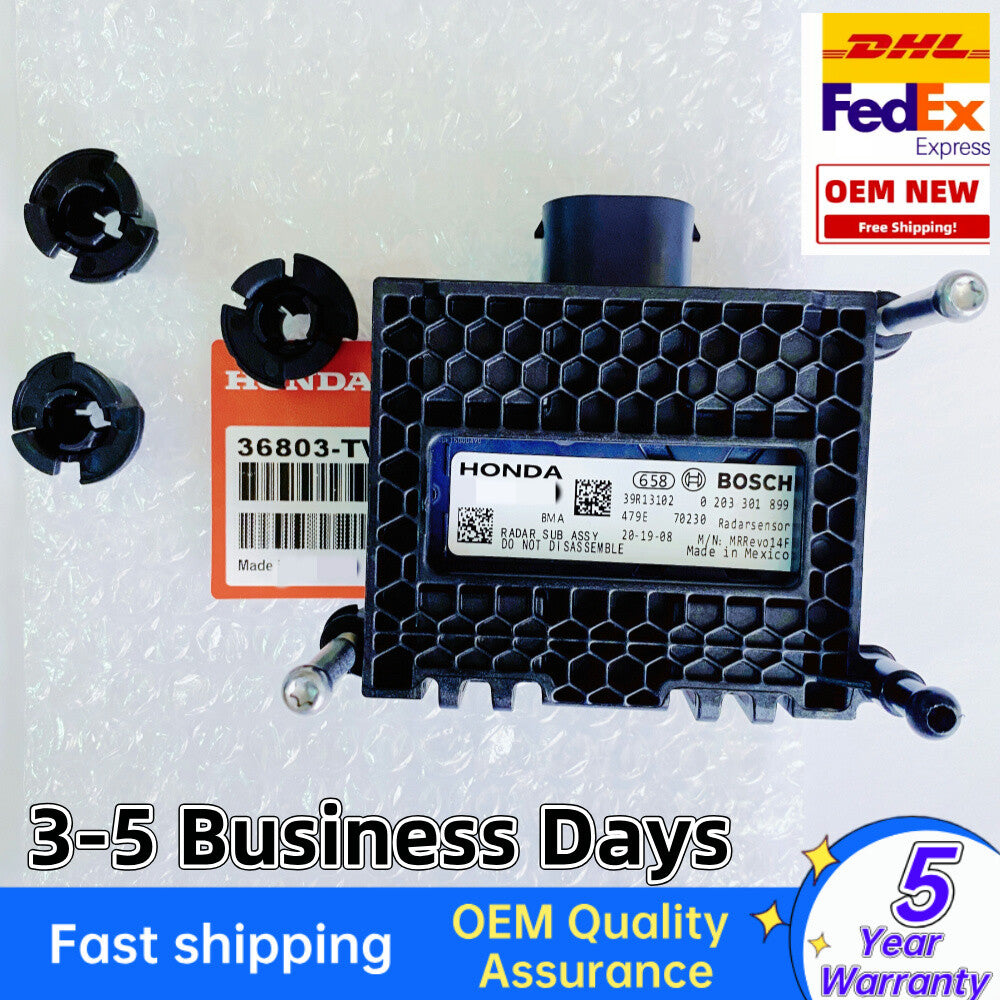 Equipment Manufacturer  Radar Distance Sensors for 2020-2022 for Honda CR-V: 36801-TNY-A03 and 36803-TNY-A02.