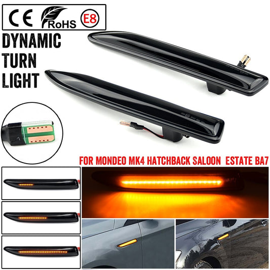Dynamic LED Side Marker Light for Ford Mondeo Mk4 Hatchback Saloon Estate (BA7)