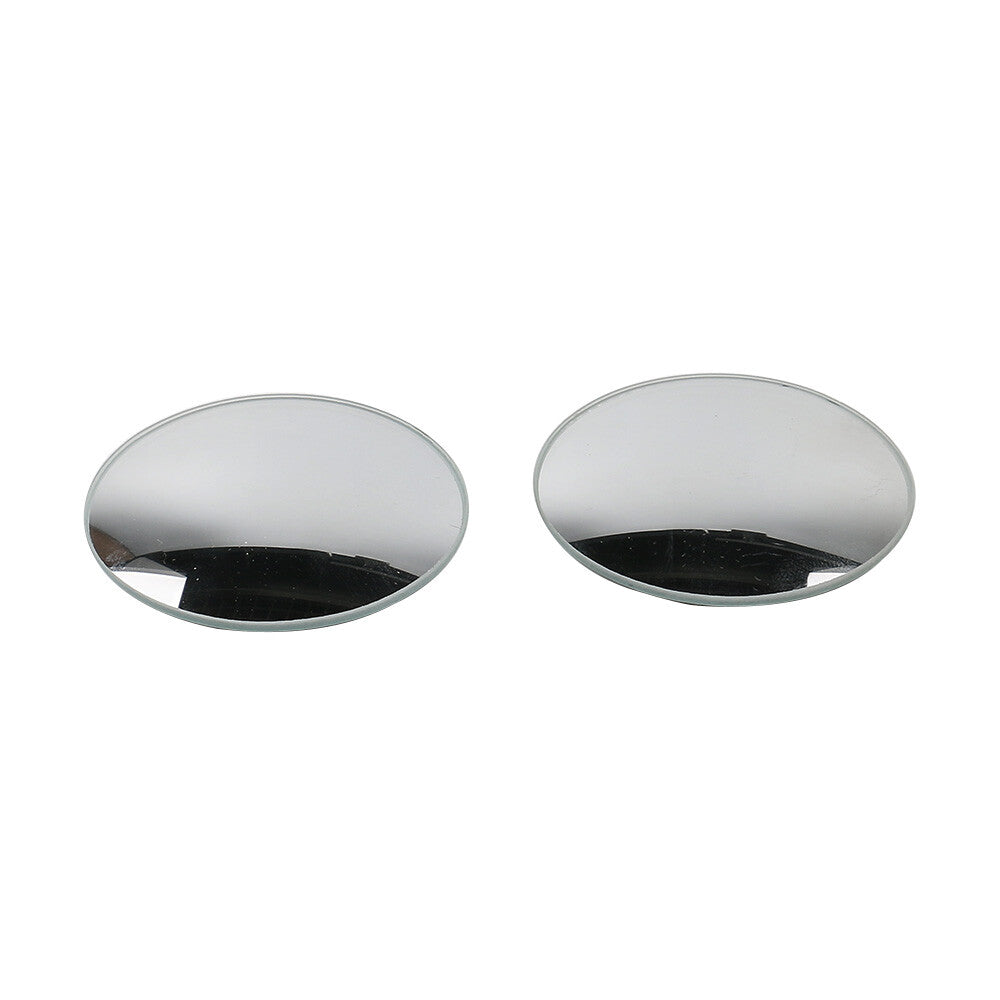 Pair Universal Car Wide Angle Convex Rear Side View Blind Spot Wing Mirror