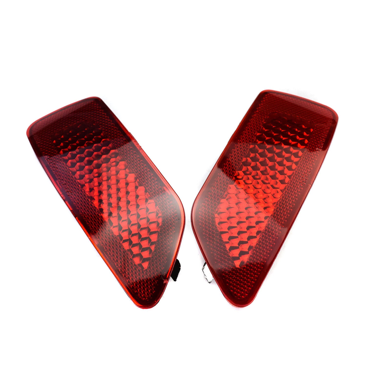For 11-18 for Dodge Journey for Jeep Compass Pair LH RH Rear Bumper Reflector Light Lamp