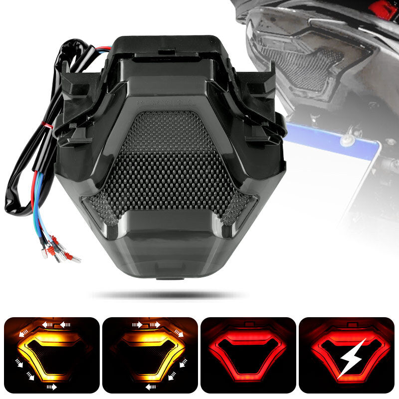 LED Tail Light Turn Signals Lamp Blinker Integrated for YAMAHA MT07 MT-25 MT-03