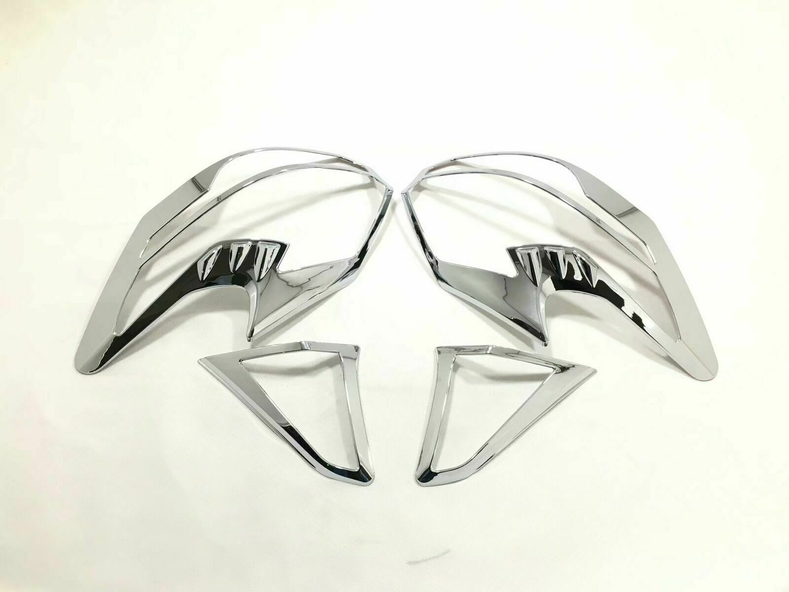 ABS Chrome Rear Tail Light Lamp Molding Cover Trim 4P for Nissan Kicks 2017-2021
