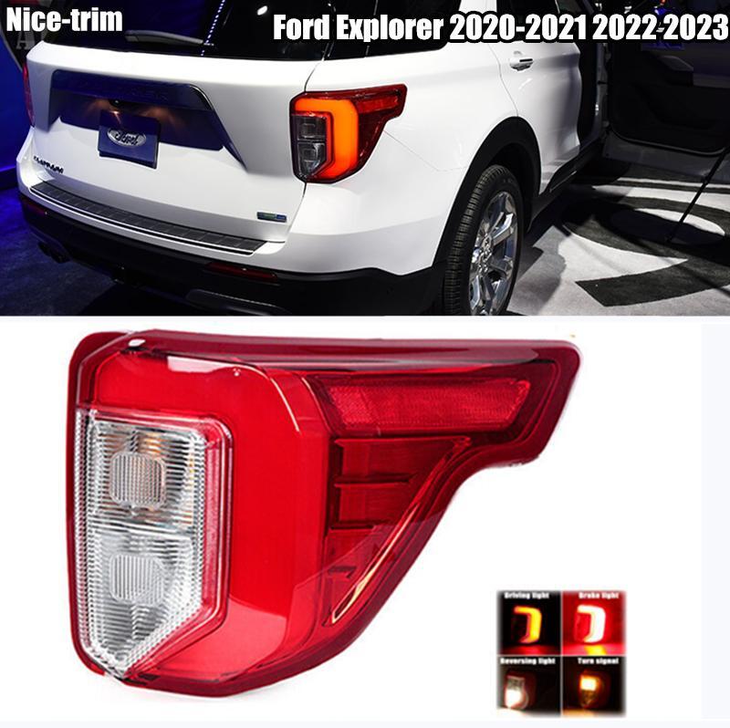 Fit for Ford Explorer 2020-2022 2023 LED Right Passenger Outer Tail Light Lamp