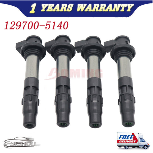 4PCS 129700-5140 Ignition Coil for 2008-2010 for Suzuki GSX-R600 L1 L2 L3 L4 L5 L6