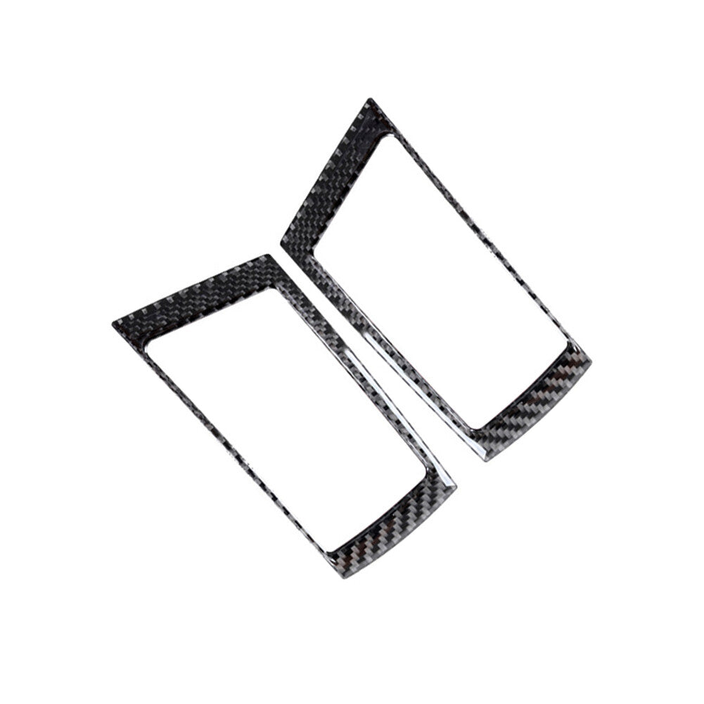Carbon Fiber Upper Vent Oullet Frame Cover Trim for BMW X5 E70 X6 E71 2008-2013