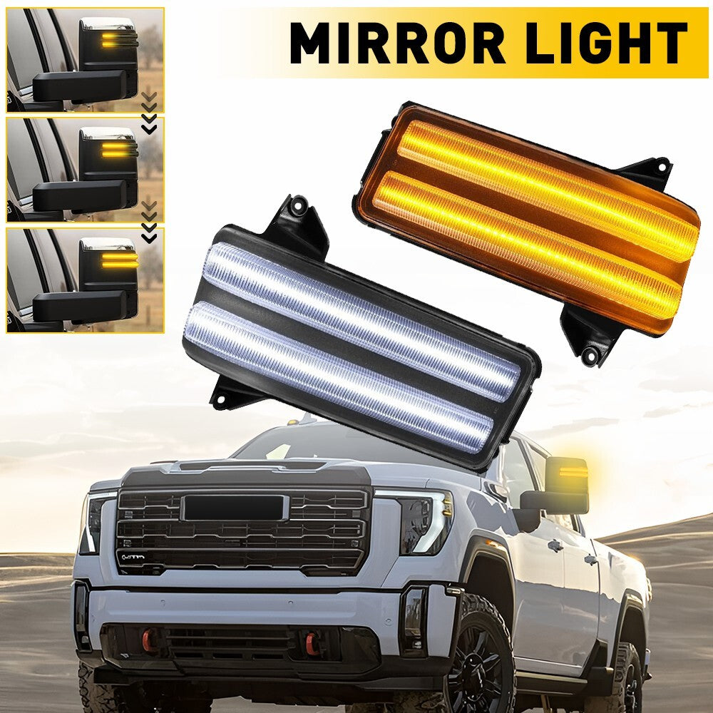 2 LED lights 2020-2024 for GMC for Sierra B