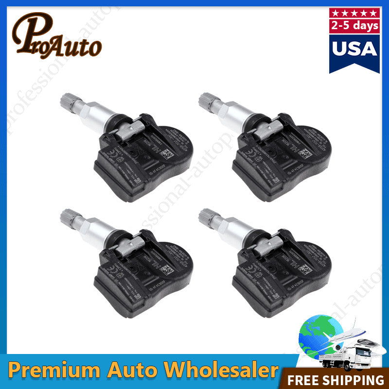 Set (4) 42753-TG7-A51 Tire Pressure Sensor TPMS for Honda Pilot 2016-2019