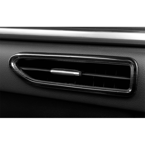 for Hyundai Sonata 2020-2023 Black Car Inner Dashboard Side Air Vent Cover Trims