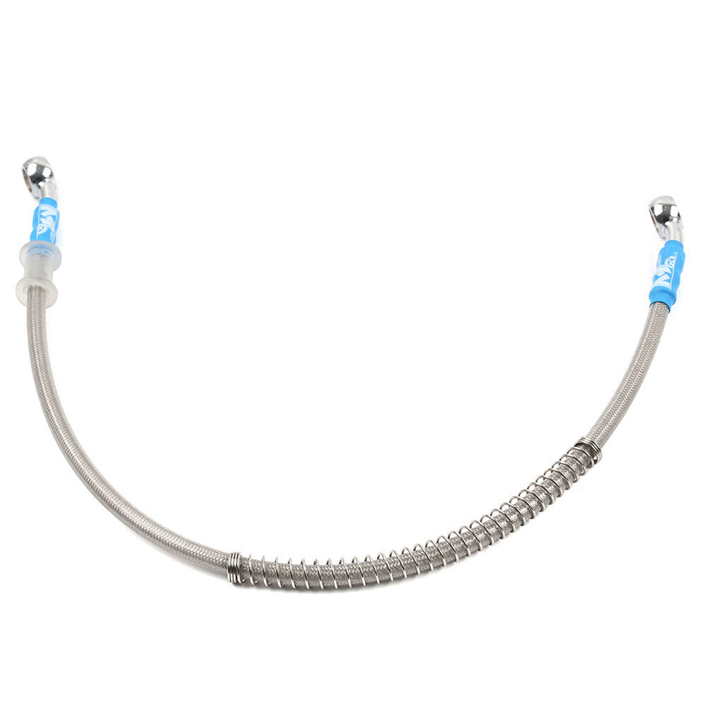 100cm DOT Motorcycle Motorbike Braided Steel Brake Clutch Oil Hose Line Pipe