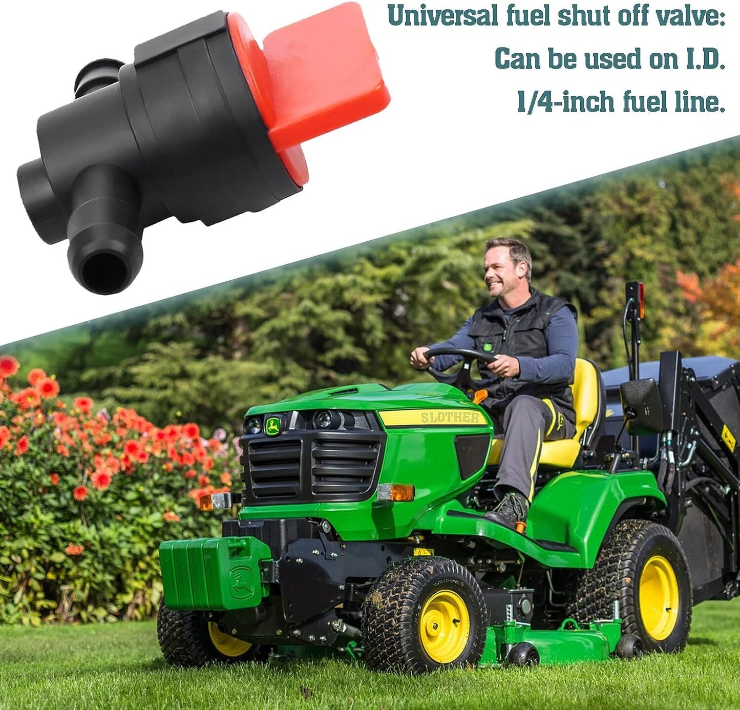10 PCS 698181 698183 1/4 Gas Fuel Cut Off Valve for Kawasaki FH381V FH430V