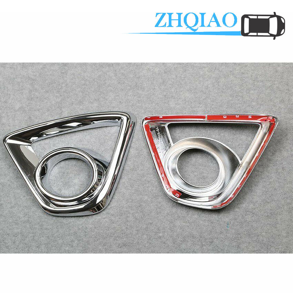 Chrome Front Fog Light Lamp Cover Trim Fits for Mazda CX5 CX-5 2013-2015