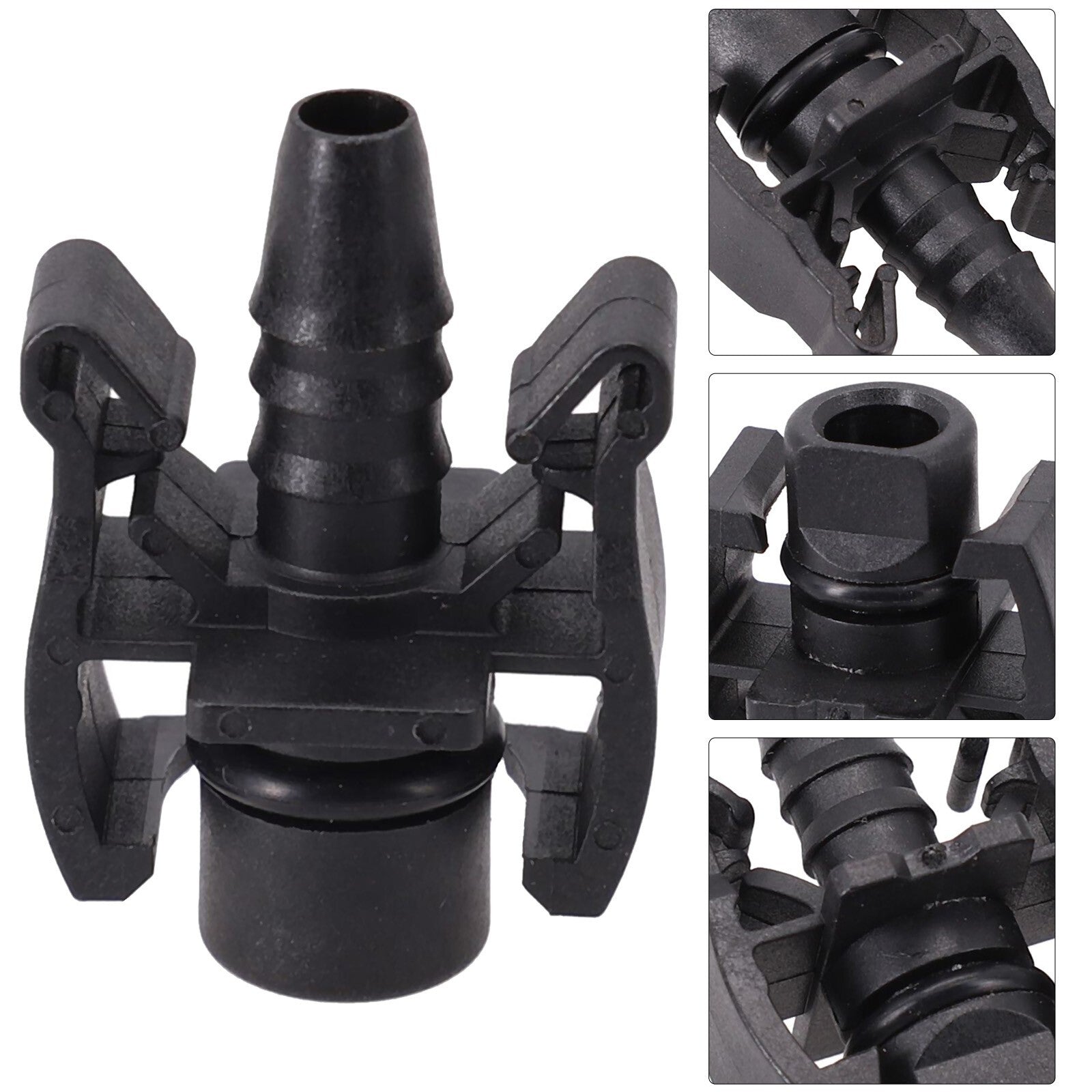 ~ Top-mounted connector for direct connection of automotive expansion tank hose~
