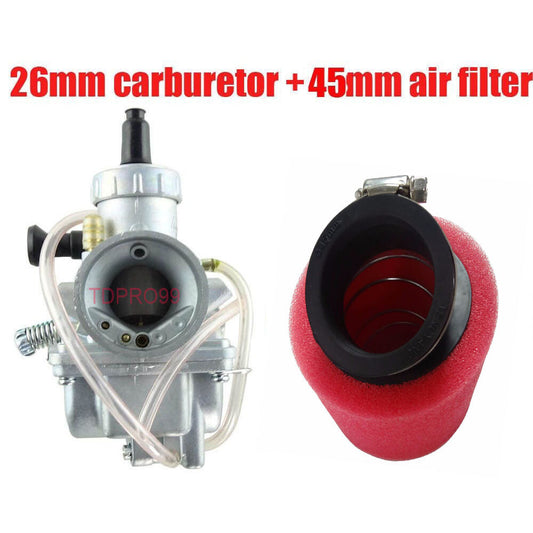 Molkt 26mm carburetor air filter all-terrain vehicle dirt pit bicycle 110cc 125cc 140cc for Lifan CRF70