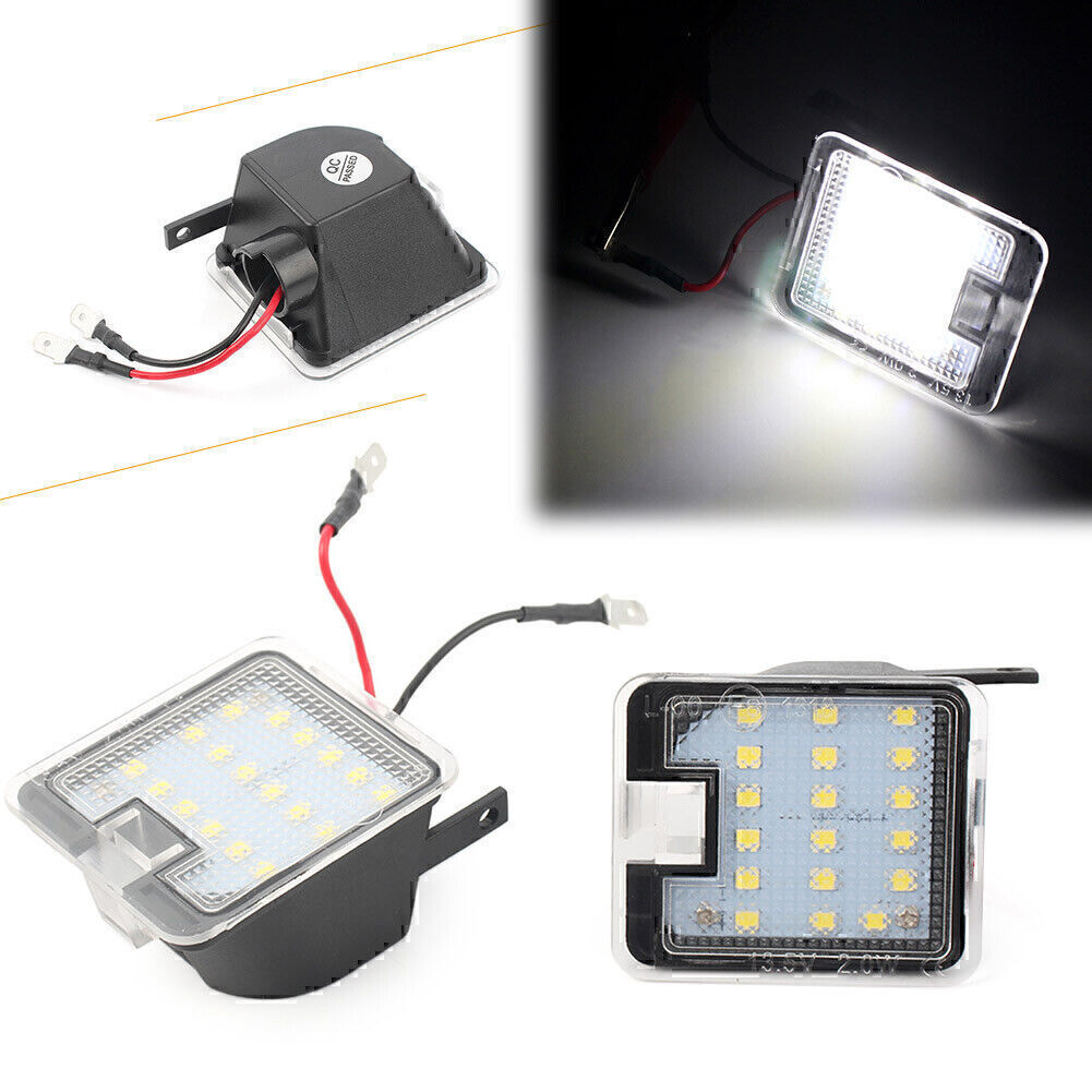 LED Side Mirror Puddle Light Lamps fit for Ford Mondeo MK4 Focus Kuga Dopo Escape