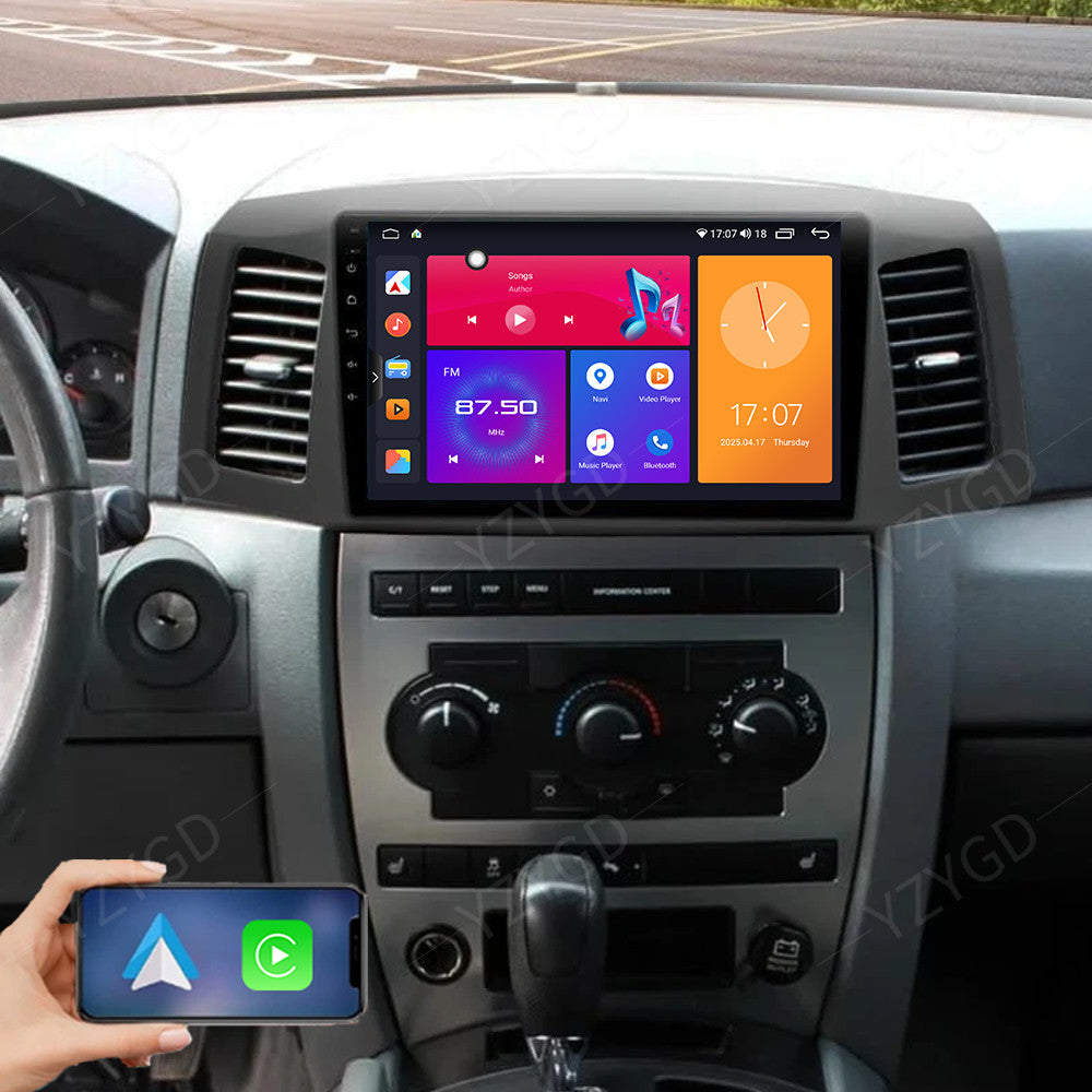 Android Auto Carplay for Jeep for Grand Cherokee 2004-2007 Car Radio GPS WIFI Screen