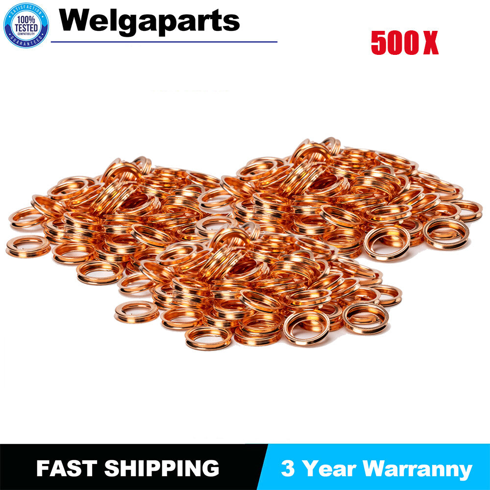 500X Metal Oil Drain Plug Crush Washer Gasket 11026-JA00A for Nissan for Infiniti