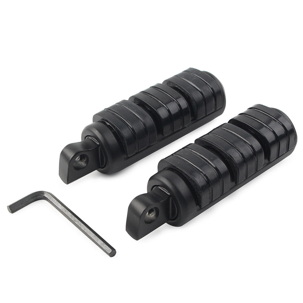 Rear Highway Foot Pegs Rests Pedals male mount-style for Harley Davidson Black