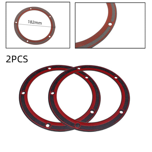 2PCS 5Hole Clutch Derby Cover Gasket Seal for Harley Softail Touring Dyna 99-16
