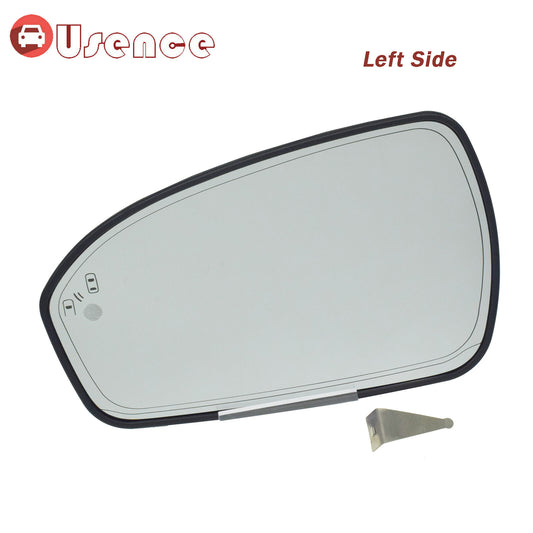 Left Side Heated Mirror Glass W/Blind Spot Detection For 2013-2020 for Ford Fusion