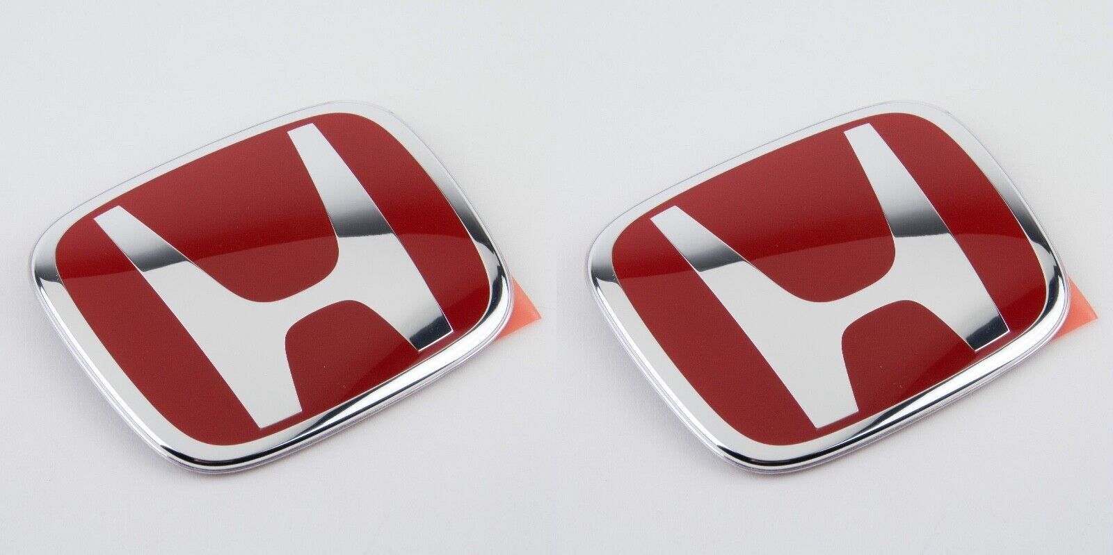 2pcs NEW Style Front Rear Red Badge Emblem for Civic Coupe 2016-2020