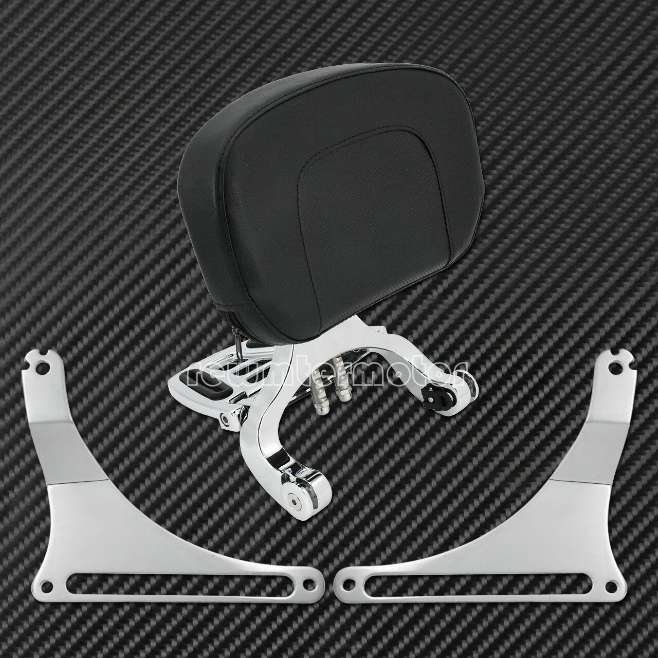Multi-Purpose Driver  Passenger Backrest Fit for Harley Softail Fatboy 2018-20