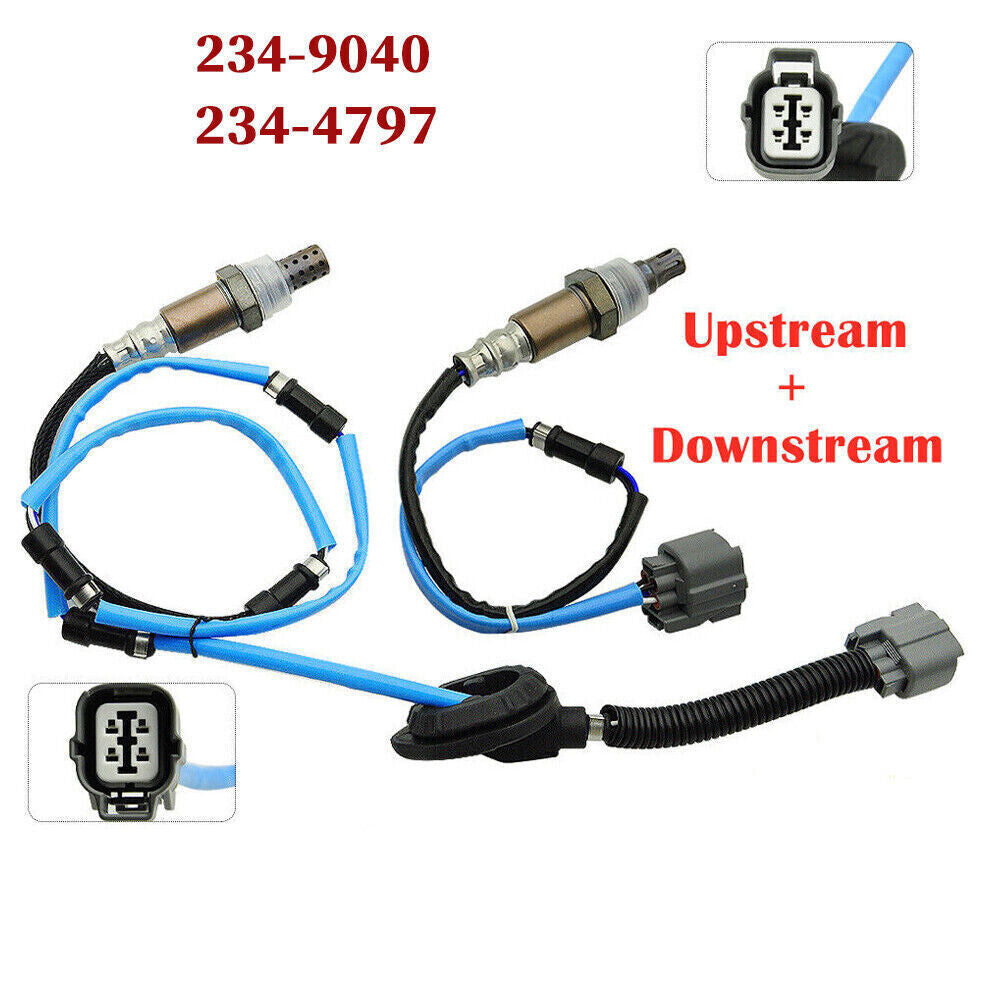 Set of 2 Upstream Downstream O2 Oxygen Sensor for 2003-2007 for Honda Accord 2.4L