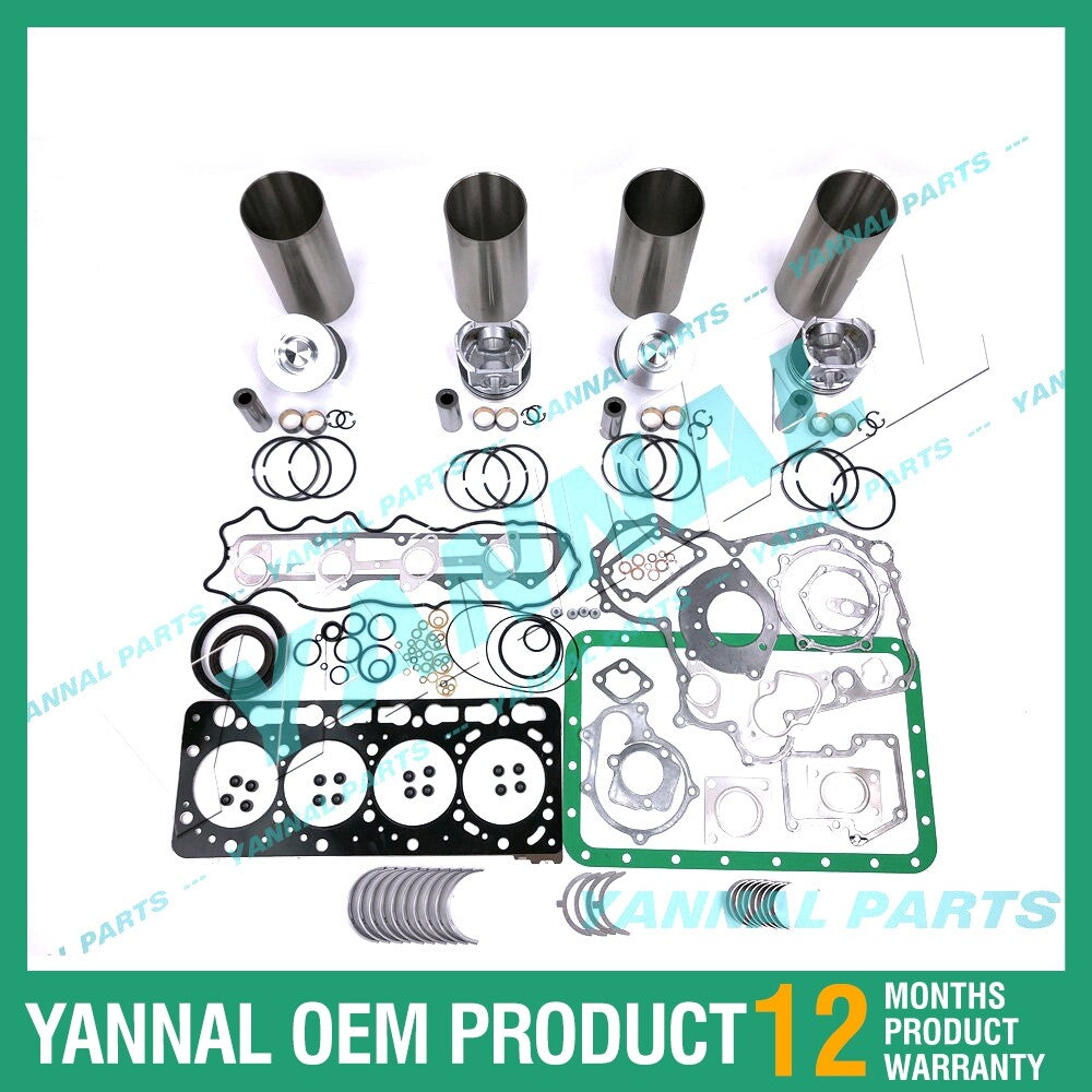V3800 Overhaul and Reconstruction Kit with Shims and Bearings for Kubota Diesel Engines