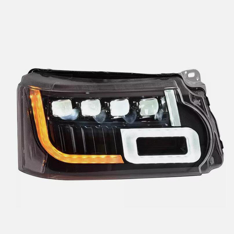 LED headlights (L+R) for Range Rover Sport L320 2010-2012 models upgraded to 2018+ models.