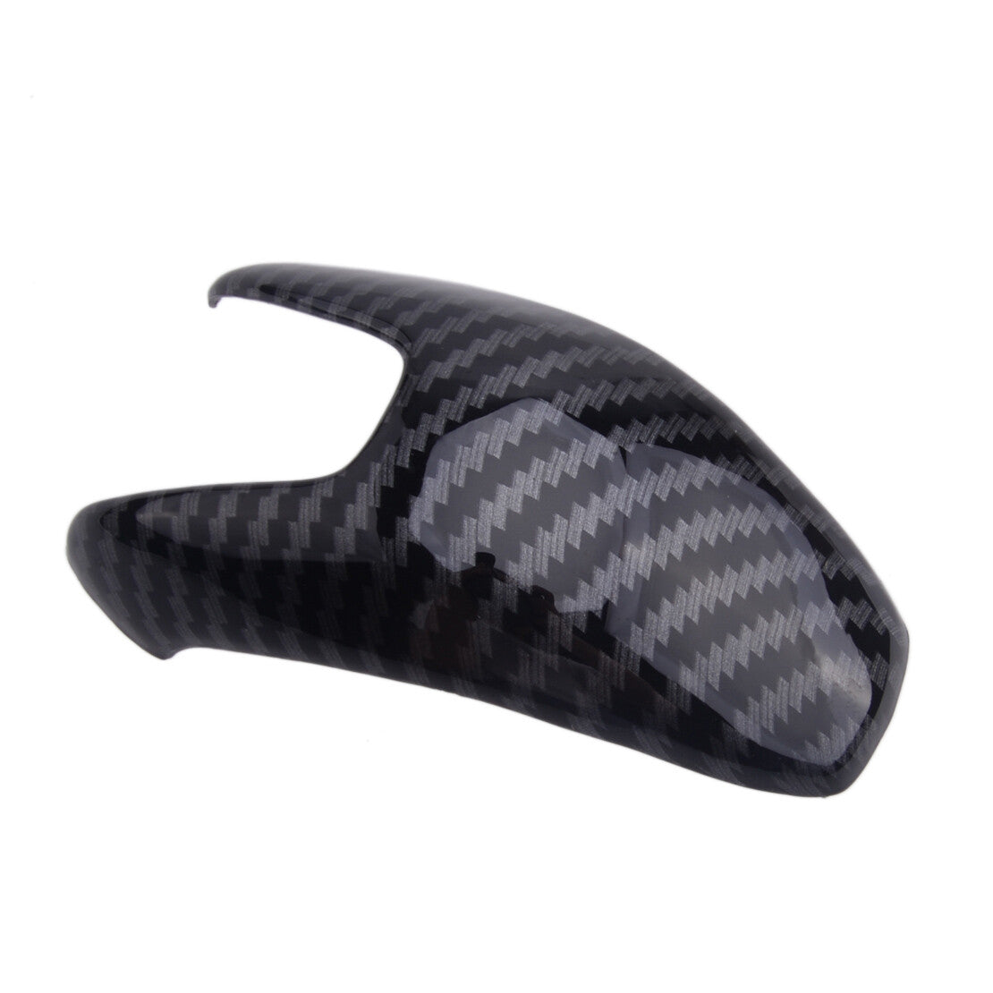 Gear Shift Knob Cover Trim Frame Fit for Ford Focus Automatic Carbon Fiber Look