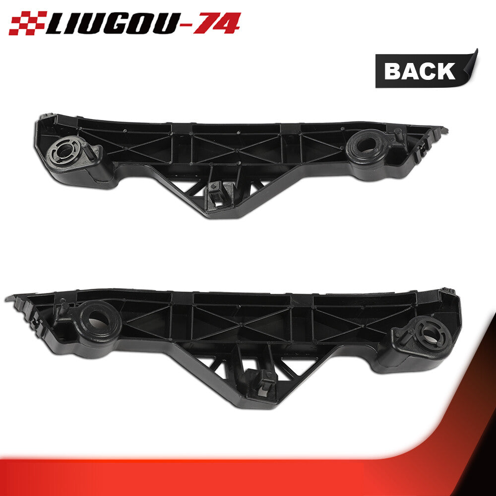2-Piece Front Bumper Resistor Kit for 2010-2013 for Mazda 3 3 Sport (Black)