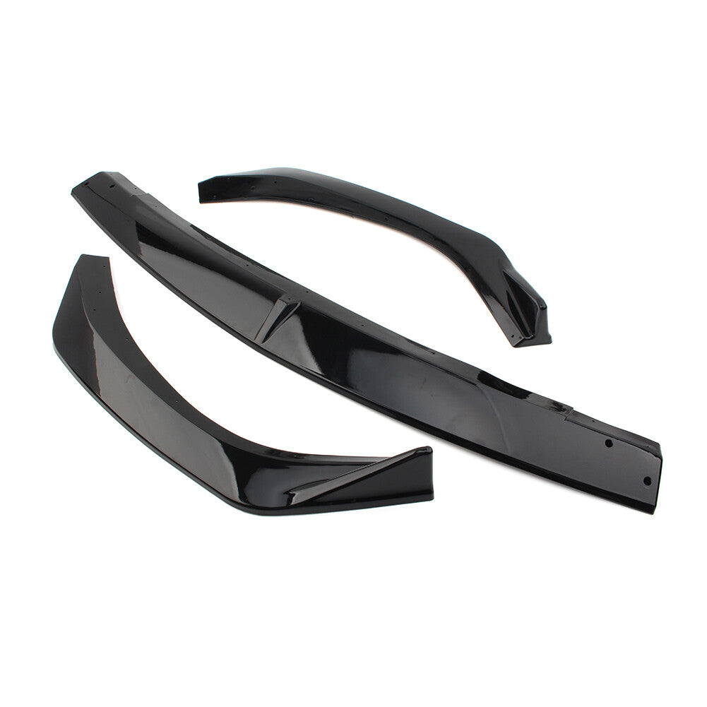 Front Bumper Lip Splitter Diffuser Spoiler Guard Body Kit Fit for Mazda 3 Axela