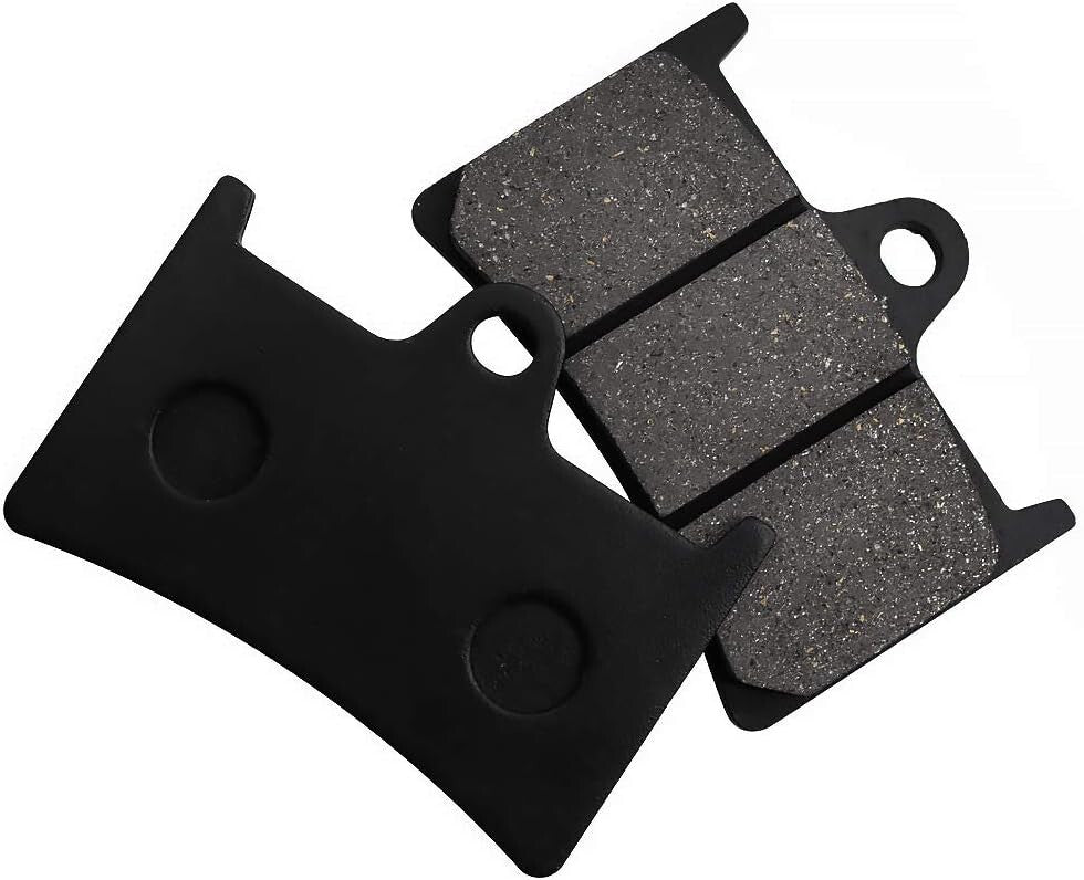 Motorcycle Front and Rear Brake Pads Compatible for Yamaha FZR400 FZR 400 RRSP