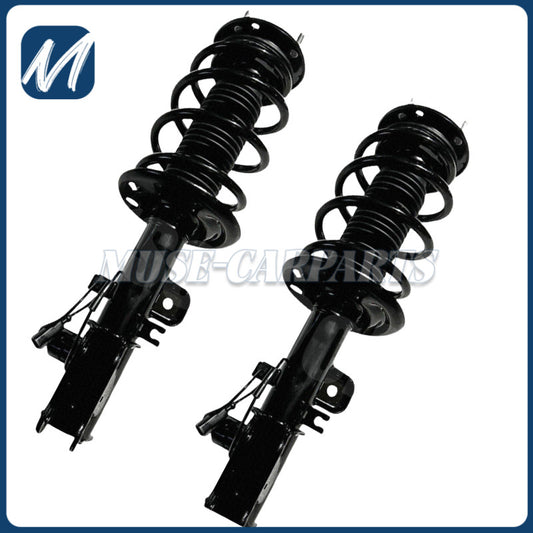Front LH+RH shock absorbers with electric contact patching for Infiniti Q50 Q60 Sport 56111-5CF0A